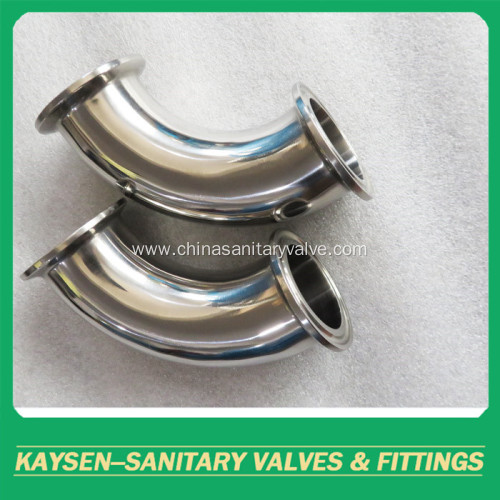 ISO/IDF Sanitary Elbow 90 Degree clamped